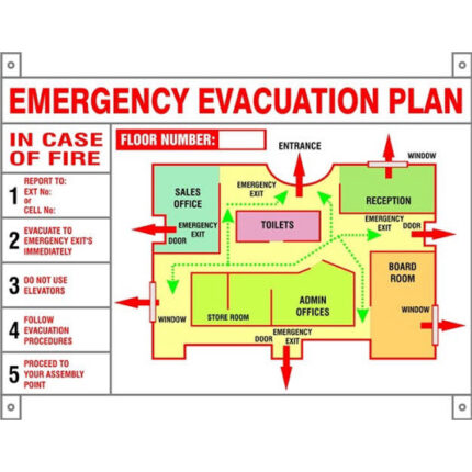 FLOOR EVACUATION PLAN