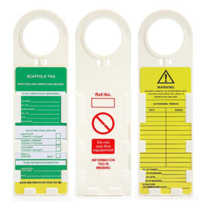 SCAFFOLDING HOLDER& TAG